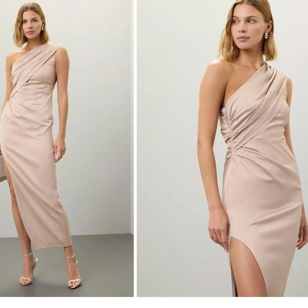 Elle Zeitoune Luna Satin Gown